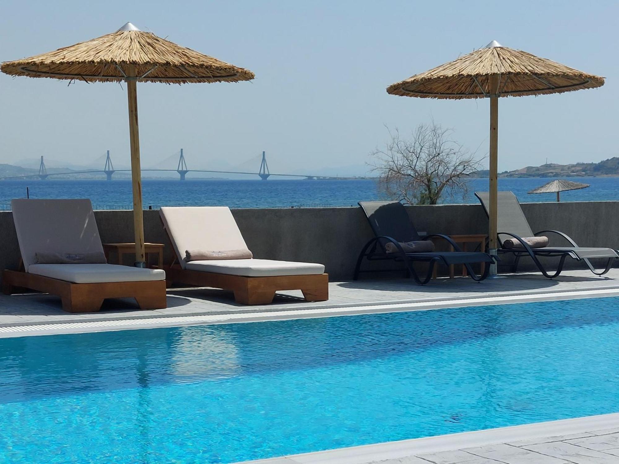 Santa Domenica Nafpaktos - Rooms And Apartments By The Sea Exterior foto